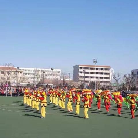 观看商河鼓子秧歌 20170210