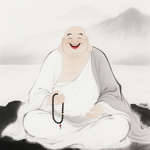 𝔸𝕀 绘画 🎨 弥勒佛