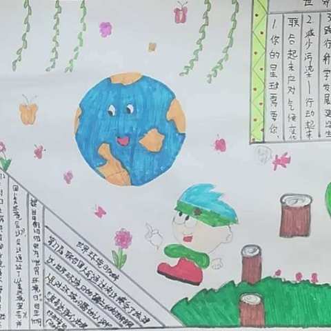 火东中心小学“国际环境日”活动总结